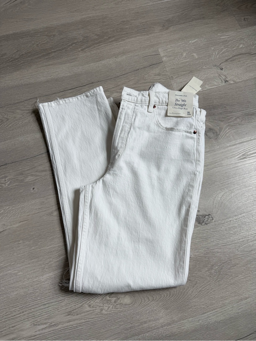 Abercrombie & Fitch White jeans